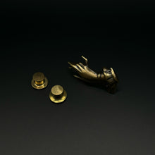 Load image into Gallery viewer, Brass Victorian Hand