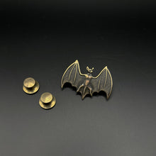 Load image into Gallery viewer, Brass Bat Brooch