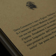 Load image into Gallery viewer, CANTI DELLA GENESI E DELL'ESTINZIONE by Denis Conoscente